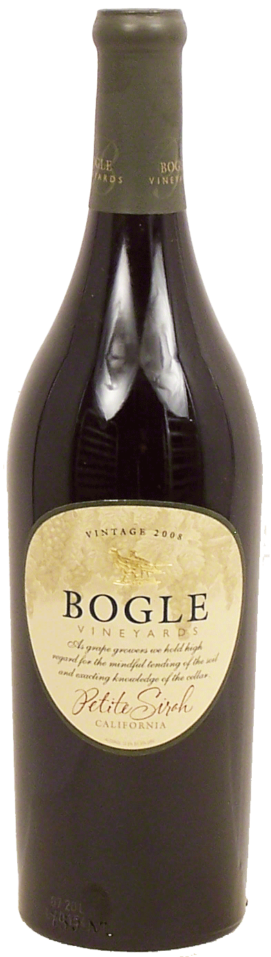 Bogle Vineyards california petite sirah, 13.5% alc. by vol. Full-Size Picture